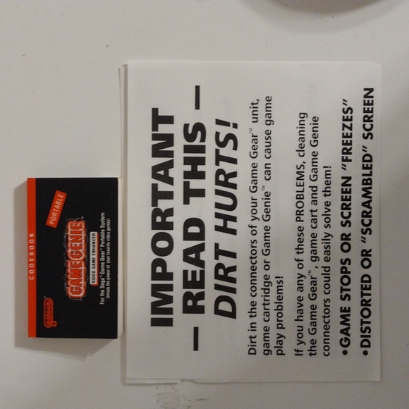 Vintage Sega game genie video game enhancer game gear - Picture 8 of 13